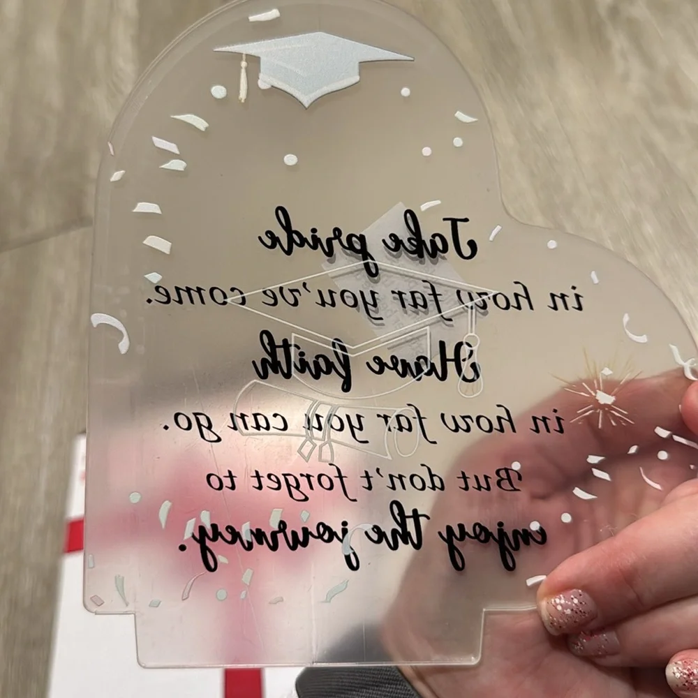 3d graduation lamp